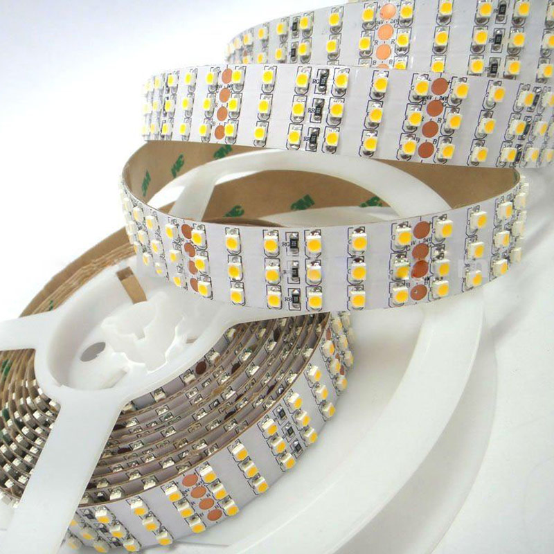Triple Row Super Bright Series DC24V 3528SMD 1800LEDs Flexible LED Strip Lights, Industrial Lighting, 16.4ft Per Reel By Sale Triple Row Super Bright Series DC24V 3528SMD 1800LEDs Flexible LED Strip Lights, Industrial Lighting, 16.4ft Per Reel By Sale
